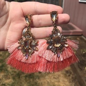 Tassel Rhinestone Earrings